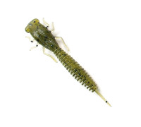 Cиліконова приманка X-Larva 4 дюйма колір 001