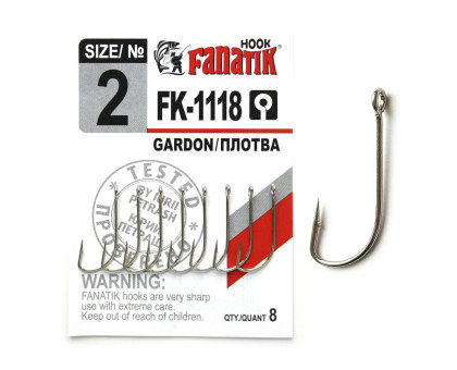 Гачок Fanatik Gardon/Плотва FK-1118 № 2