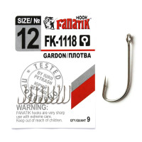 Крючок Fanatik Gardon/Плотва FK-1118 № 12