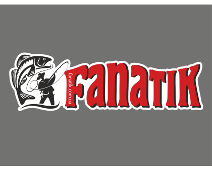 Наліпка Fanatik 13*4 см