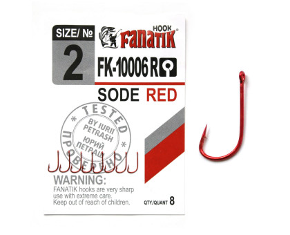 Гачок Fanatik Sode Red FK-10006R № 2