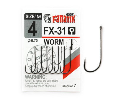 Гачок Fanatik Worm FX-31 № 4