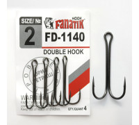 FD-1140 № 2 Подвійний гачок Fanatik