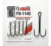 FD-1140 № 6 Подвійний гачок Fanatik