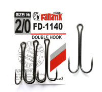 FD-1140 №2/0 Подвійний гачок Fanatik