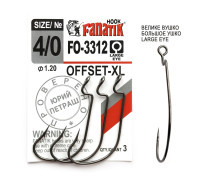 FO-3312-XL № 4/0 Офсетний гачок Fanatik