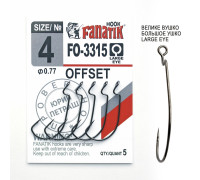 FO-3315 № 4 Офсетний гачок Fanatik