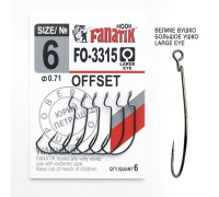 FO-3315 № 6 Офсетний гачок Fanatik