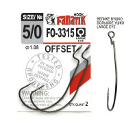 FO-3315 № 5/0 Офсетний гачок Fanatik