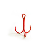 KH-11030 Red № 10 Потрійний гачок Fanatik
