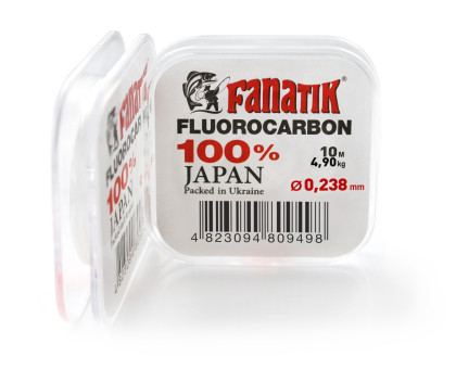 Флюорокарбон Fanatik 10 m (#2.0) 0,238 mm 4,9 kg