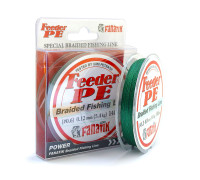 Шнур плетений Fanatik Feeder PE X4 140 m (#0,6) 0.12 mm Green