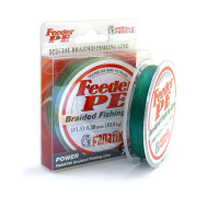 Шнур плетений Fanatik Feeder PE X4 140 m (#1,5) 0.20 mm Green