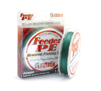 Шнур плетений Fanatik Feeder PE X4 140 m (#2,0) 0.23 mm Green