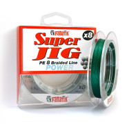 Шнур плетений Fanatik Super Jig PE X8 100 m (#0,6) 0.12 mm 6.9 kg Green