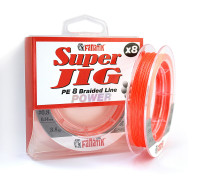 Шнур плетений Fanatik Super Jig PE X8 120 m (#0.8) 0.14 mm 8.8 kg Orange