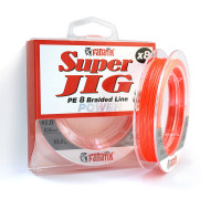 Шнур плетений Fanatik Super Jig PE X8 120 m (#1.0) 0.16 mm 10.0 kg Orange