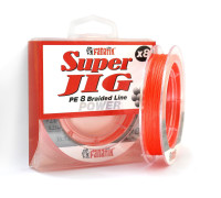 Шнур плетений Fanatik Super Jig PE X8 120 m (#2.0) 0.23 mm 16.3 kg Orange
