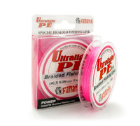 Шнур плетений Fanatik Ultralight PE X4 100 m (#0,3) 0.086 mm 4.0 kg Pink
