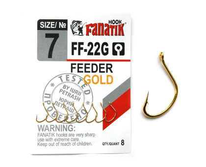 Гачок Fanatik Feeder Gold FF-22G № 7
