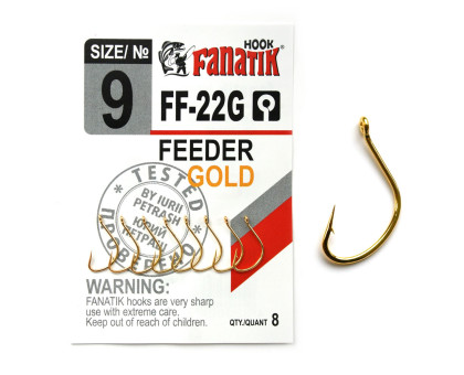 Гачок Fanatik Feeder Gold FF-22G № 9
