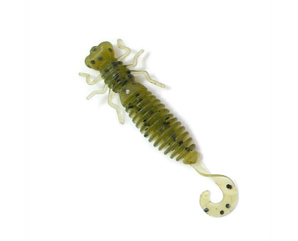 Cиліконова приманка Larva Lux 1.6 дюйма колір 001