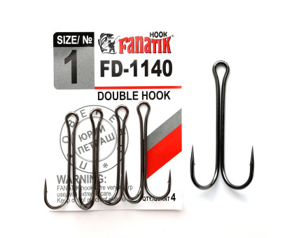 FD-1140 № 1 Подвійний гачок Fanatik