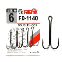 FD-1140 № 6 Подвійний гачок Fanatik