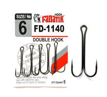FD-1140 № 6 Подвійний гачок Fanatik