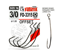 FO-3315 № 3/0 Офсетний гачок Fanatik