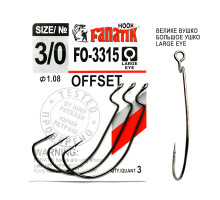 FO-3315 № 3/0 Офсетний гачок Fanatik
