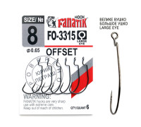 FO-3315 № 8 Офсетний гачок Fanatik