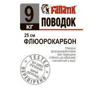 Поводок флюорокарбоновий Fanatik 9 kg 25 см.