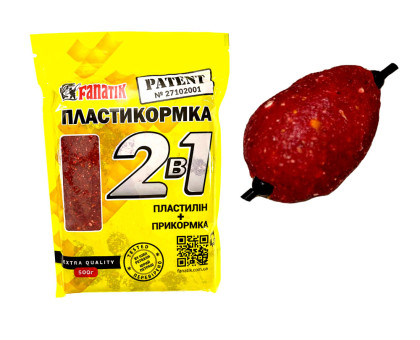 Пластикормка Fanatik Часник, 500 г