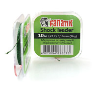 Шнур Fanatik Shock leader PE X4 10 m (# 1.2) 0,18 мм