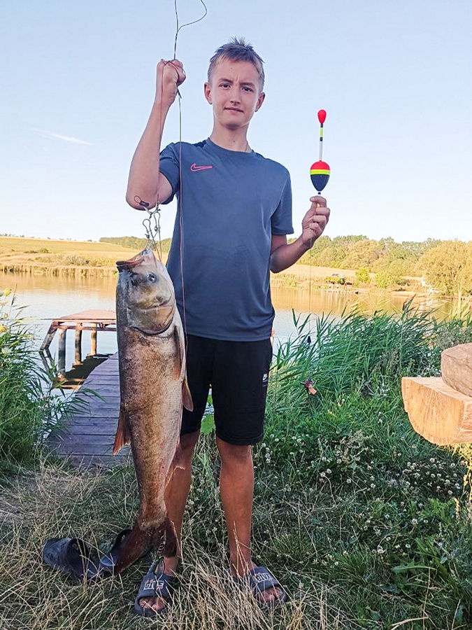 Бабій Максим. Вінницька область, село Яланець, штучний ставок